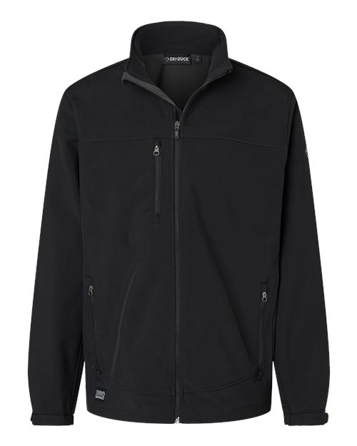 DRI DUCK Men's Motion Soft Shell Jacket - Black Front