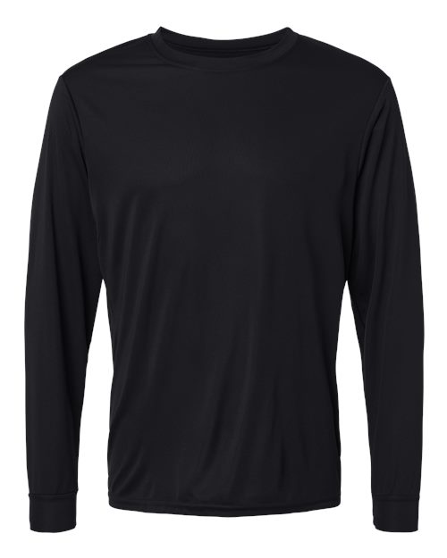 Augusta Sportswear Unisex Nexgen Performance Long Sleeve T-Shirt - Black Front