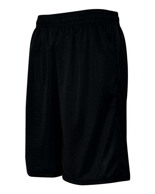 Badger Men's Pro Mesh 9" Shorts with Pockets - Side