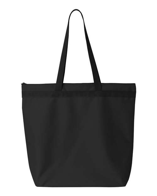 Melody Large Tote - Black Front