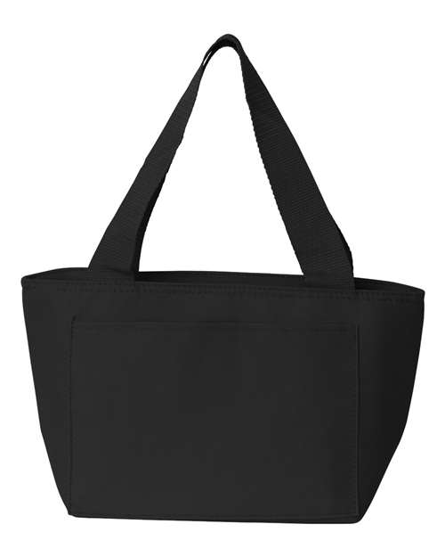 Liberty Bags Recycled Cooler Bag - Black Front