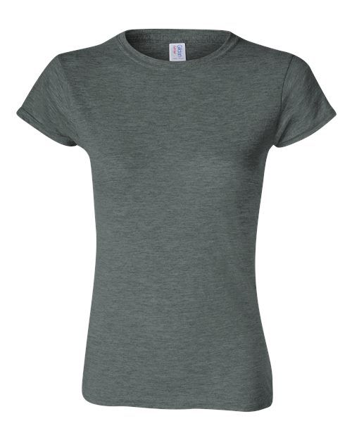 Gildan Women's Softstyle® T-Shirt - Dark Heather Front