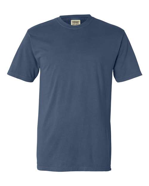 Comfort Colors Unisex Garment-Dyed Lightweight T-Shirt - Blue Jean Front