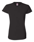 Bayside Women's USA-Made T-Shirt - Black Front