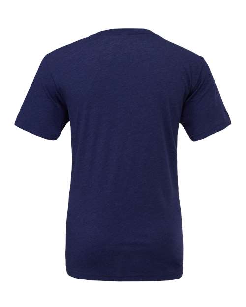 Triblend Tee - Navy Triblend Back
