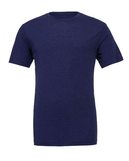 Triblend Tee - Navy Triblend Front