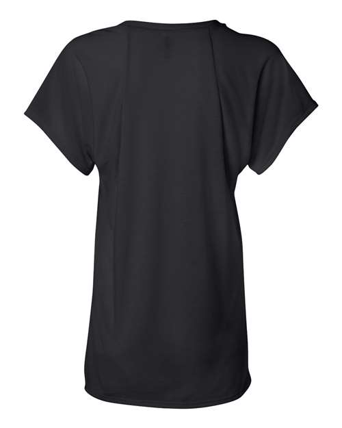 BELLA + CANVAS Women’s Flowy Raglan Tee - Back