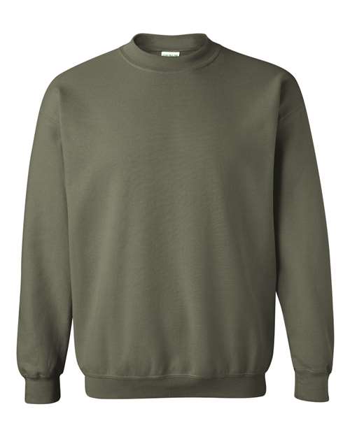 Unisex Heavy Blend™ Crewneck Sweatshirt - Military Green Front