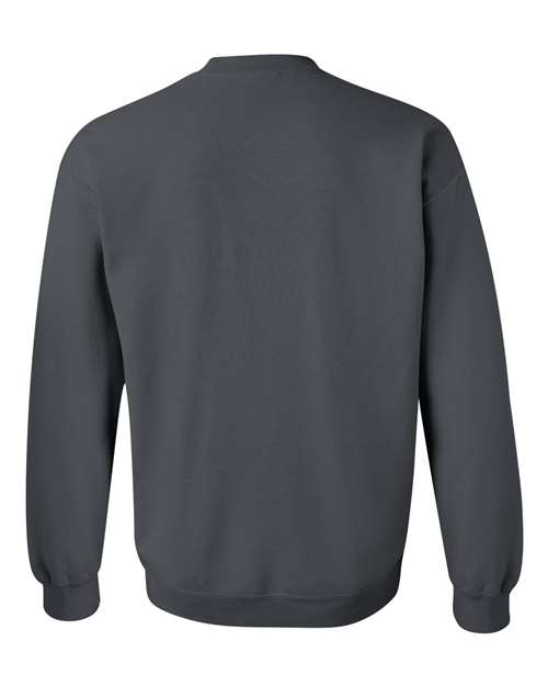 Unisex Heavy Blend™ Crewneck Sweatshirt - Charcoal Back