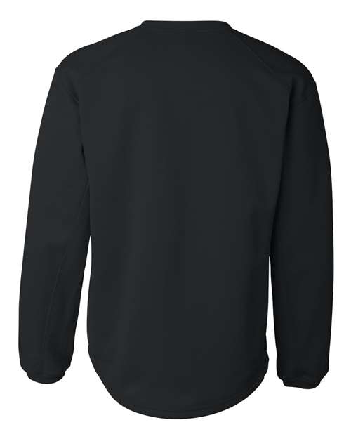 Badger Men's BT5 Performance Fleece Crewneck Sweatshirt - Back