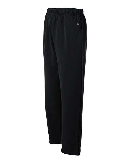 Badger Unisex Performance Fleece Open-Bottom Sweatpants - Side