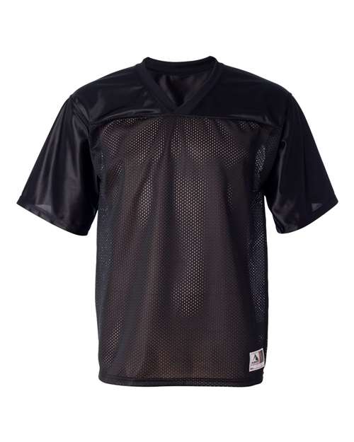 Augusta Sportswear Men's Stadium Replica Football Jersey - Black Front