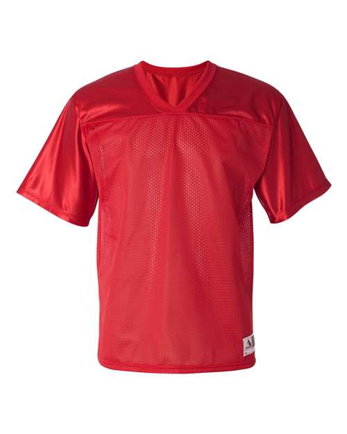 Augusta Sportswear Men's Stadium Replica Football Jersey - Red Front