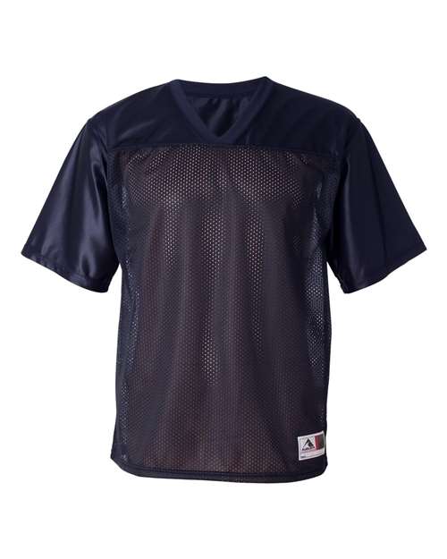 Augusta Sportswear Men's Stadium Replica Football Jersey - Navy Front