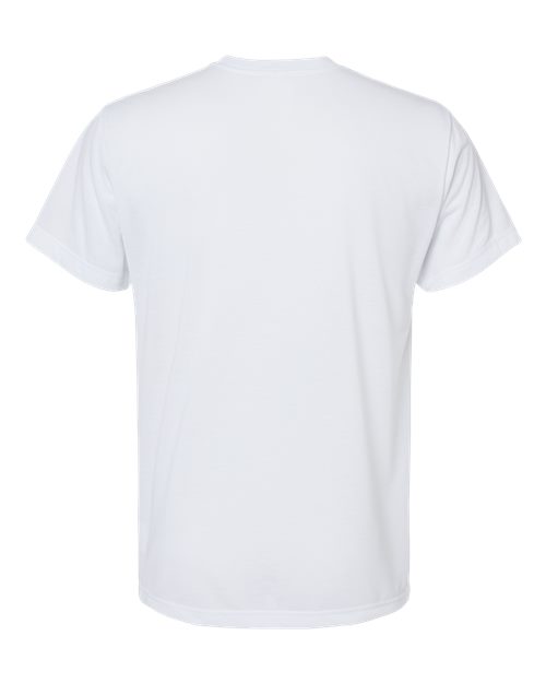 SubliVie Men's Polyester Sublimation Tee - Back