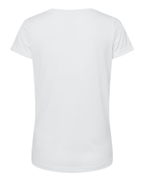 SubliVie Women's Polyester Sublimation Tee - Back