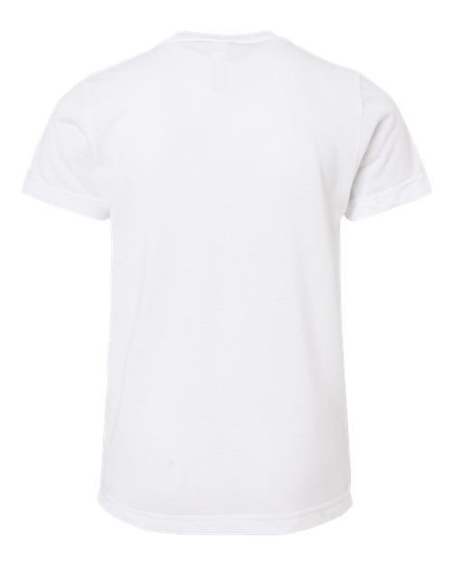 SubliVie Youth Polyester Sublimation Tee - Back