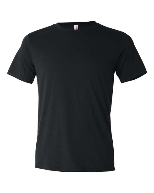 Unisex Texture Tee - Black Front