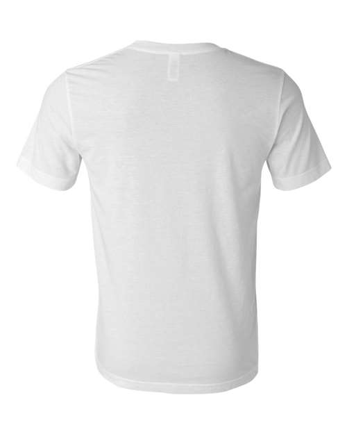 Unisex Texture Tee - White Back
