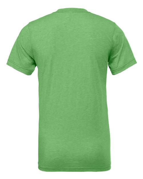 Triblend Tee - Green Triblend Back