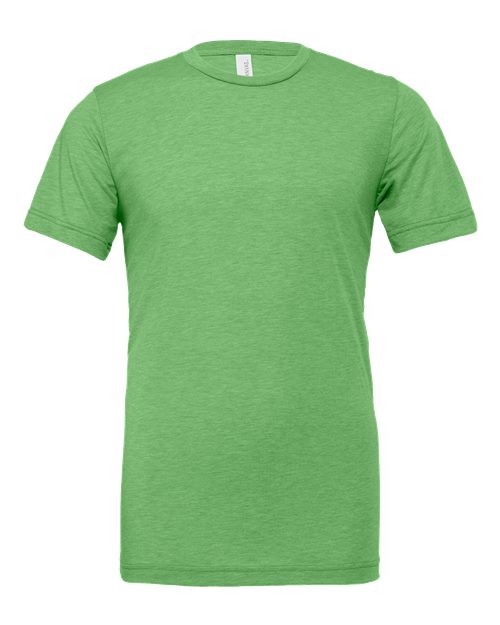 Triblend Tee - Green Triblend Front