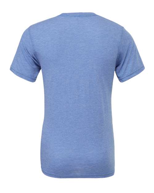 Triblend Tee - Blue Triblend Back