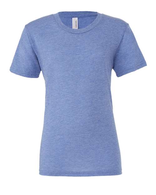 Triblend Tee - Blue Triblend Front