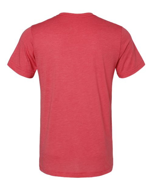 Triblend Tee - Red Triblend Back
