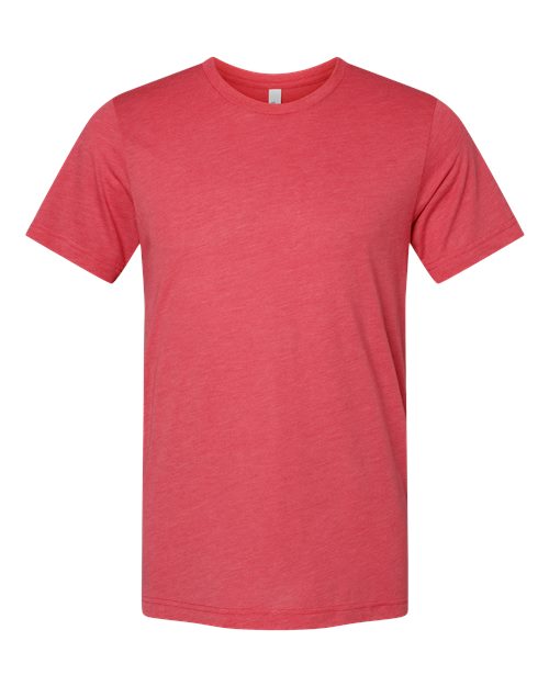 Triblend Tee - Red Triblend Front