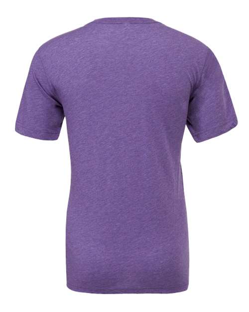 Triblend Tee - Purple Triblend Back