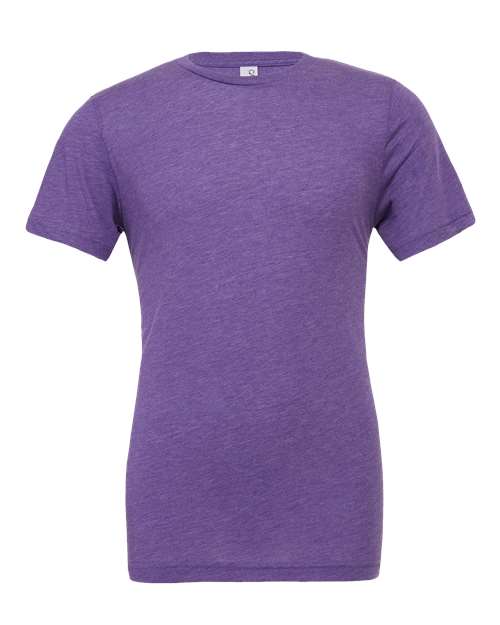 Triblend Tee - Purple Triblend Front