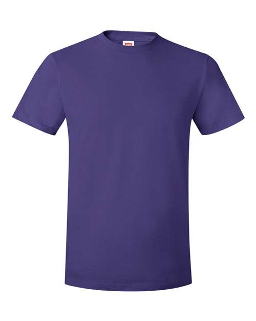 Hanes Unisex Perfect-T T-Shirt - Purple Front