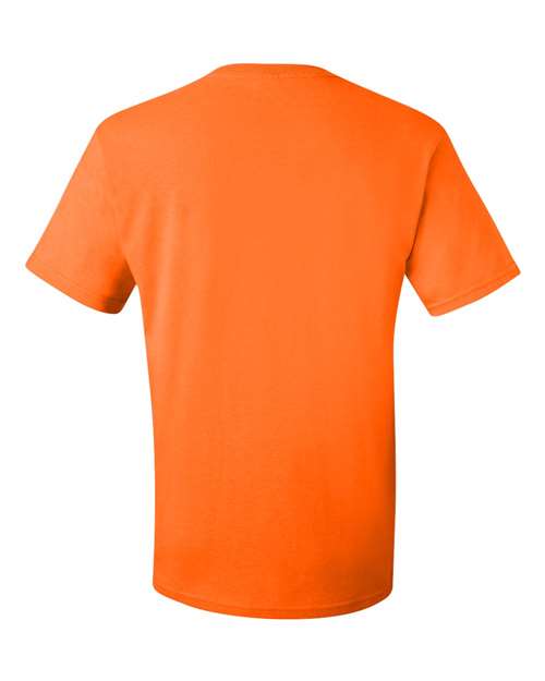 Unisex Dri-Power® 50/50 T-Shirt - Safety Orange Back