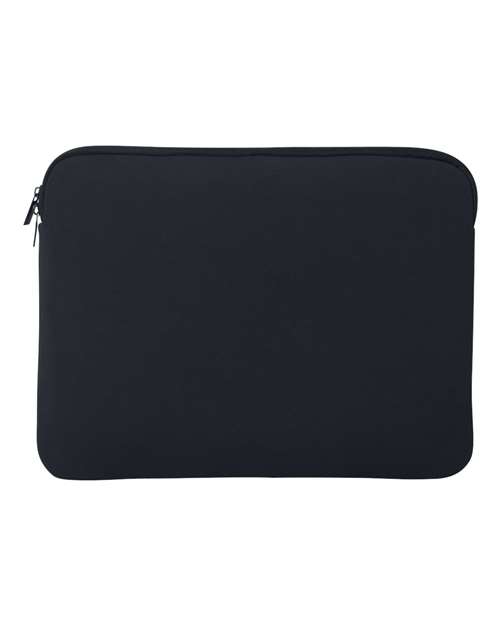 Liberty Bags Neoprene 13" Laptop Sleeve - Black Front