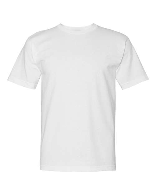Unisex USA-Made Midweight T-Shirt - White Front