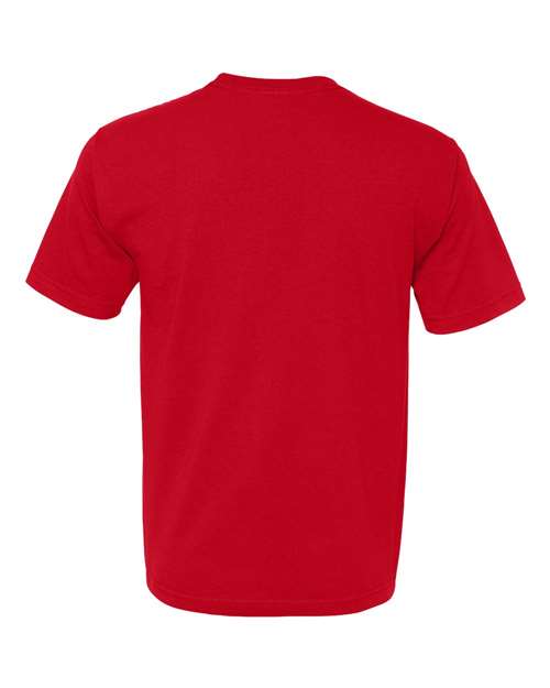 Unisex USA-Made Midweight T-Shirt - Red Back
