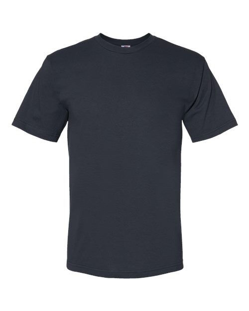 Unisex USA-Made Midweight T-Shirt - Navy Front
