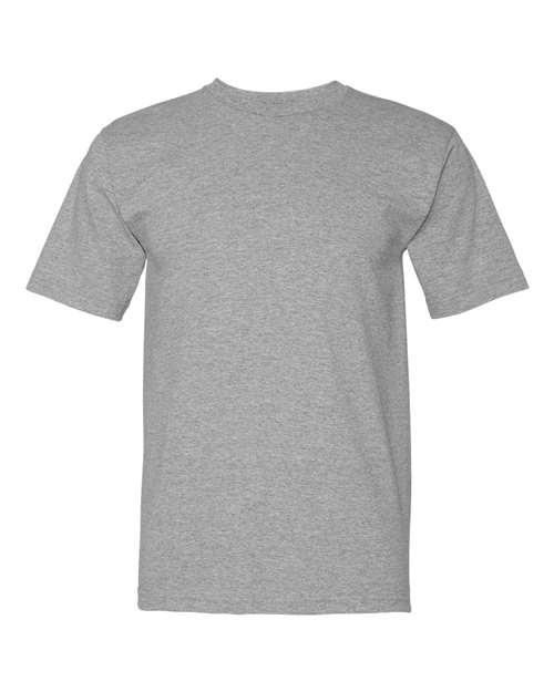 Unisex USA-Made Midweight T-Shirt - Dark Ash Front