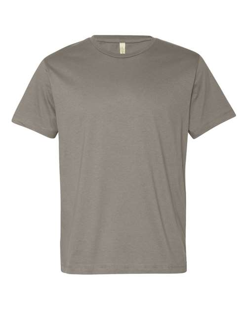 Bayside Men's USA-Made Heavyweight Waffle Knit Thermal Raglan T-Shirt - Black/ Dark Grey Front