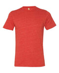 Bayside Junior's USA-Made V-Neck T-Shirt - Black Front