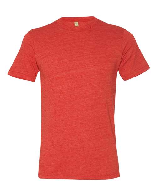 Bayside Junior's USA-Made V-Neck T-Shirt - Black Front