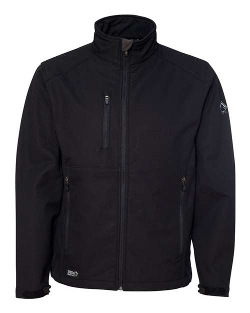 DRI DUCK Men's Acceleration Waterproof Soft Shell Jacket - Black Front