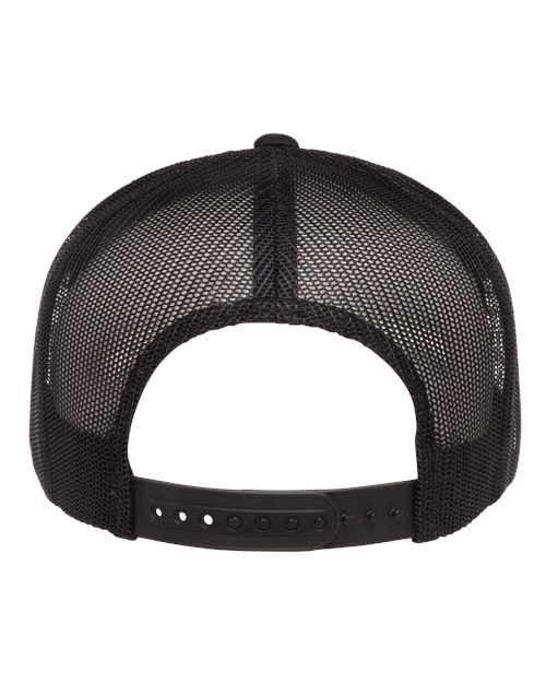 YP Classics Classic Five-Panel Trucker Cap - Back