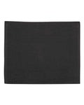 Carmel Towel Company Velour Hemmed Towel - Black Front