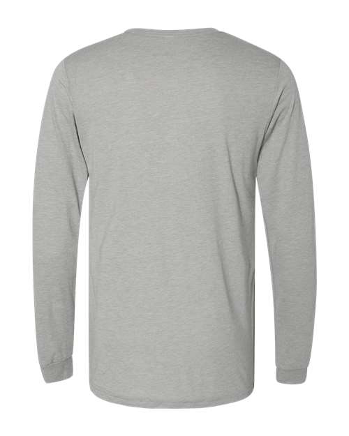 BELLA + CANVAS Unisex Triblend Long Sleeve Tee - Back