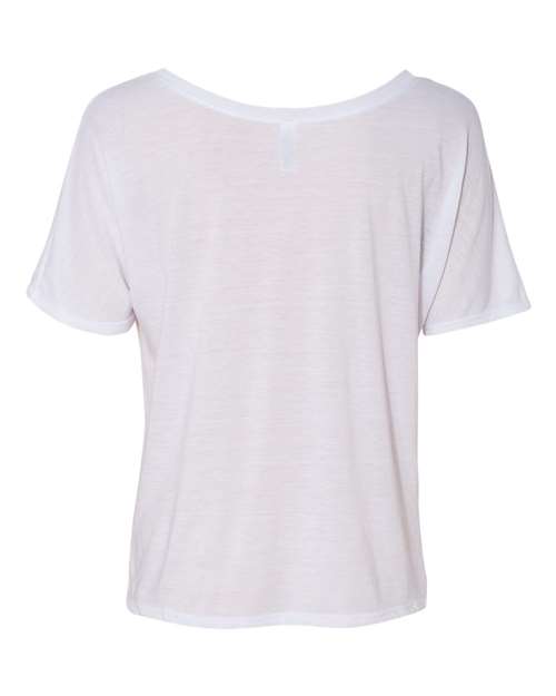 Women’s Slouchy Tee - White Back