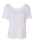 Women’s Slouchy Tee - White Front