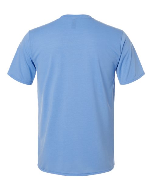 Unisex Performance® T-Shirt - Carolina Blue Back