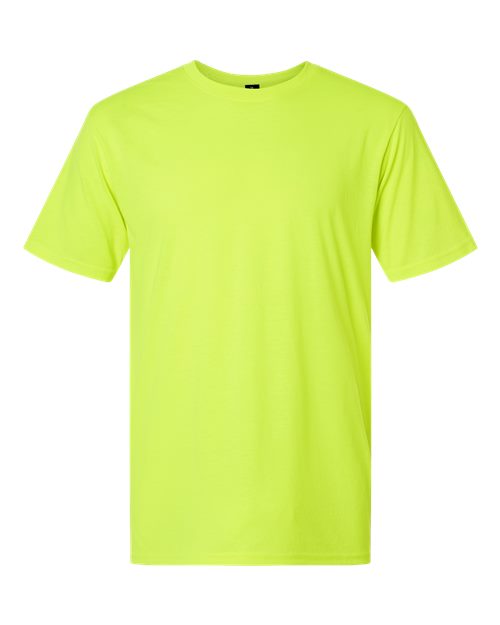 Unisex Performance® T-Shirt - Safety Green Front