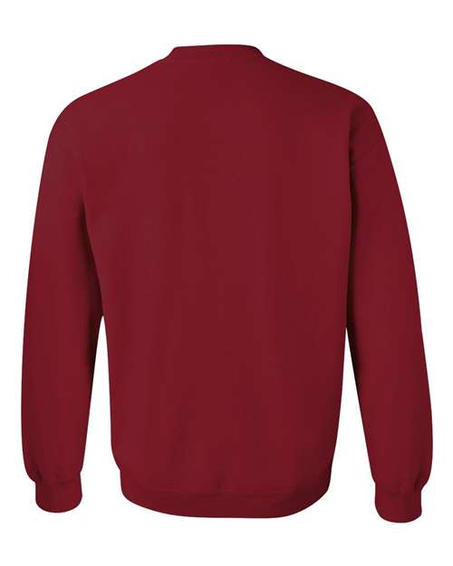 Unisex Heavy Blend™ Crewneck Sweatshirt - Cardinal Red Back
